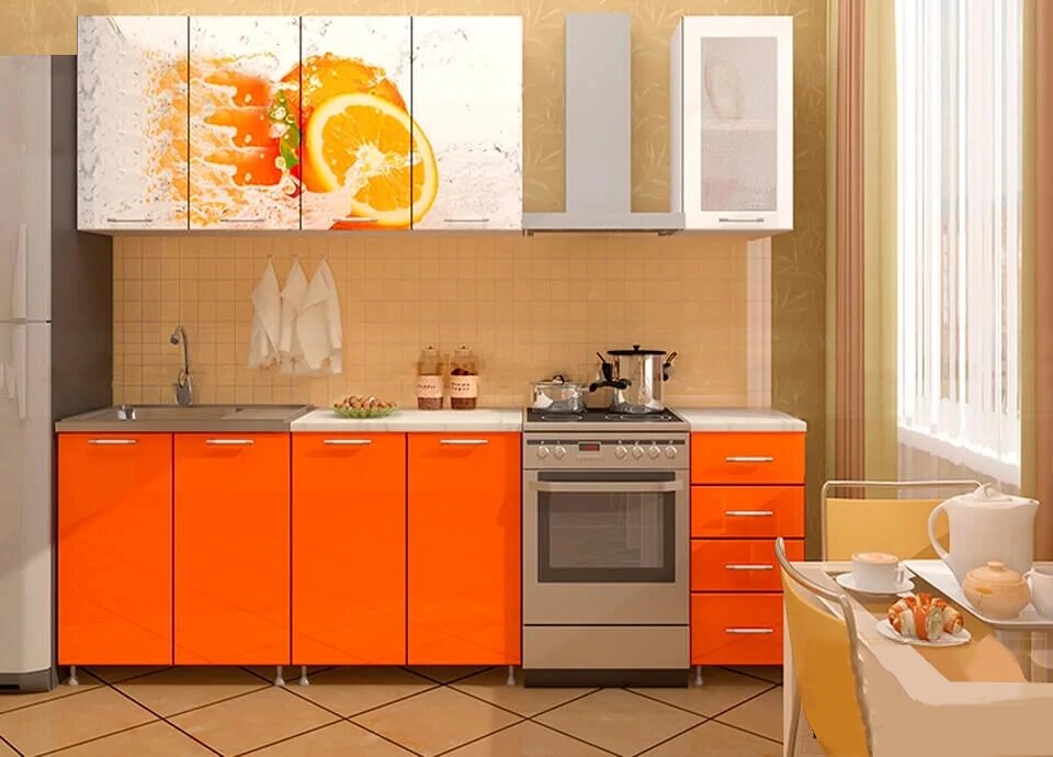 Кухонный гарнитур Ф-31 от компании ExpertMK - производство корпусной мебели - фото 1