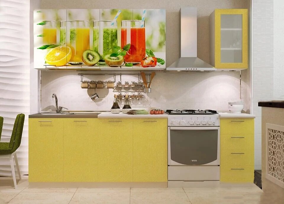 Кухонный гарнитур Ф-69 от компании ExpertMK - производство корпусной мебели - фото 1
