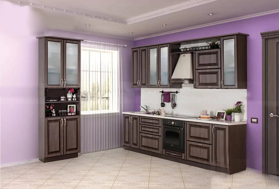 Кухонный гарнитур Патина 003 ##от компании## ExpertMK - производство корпусной мебели - ##фото## 1