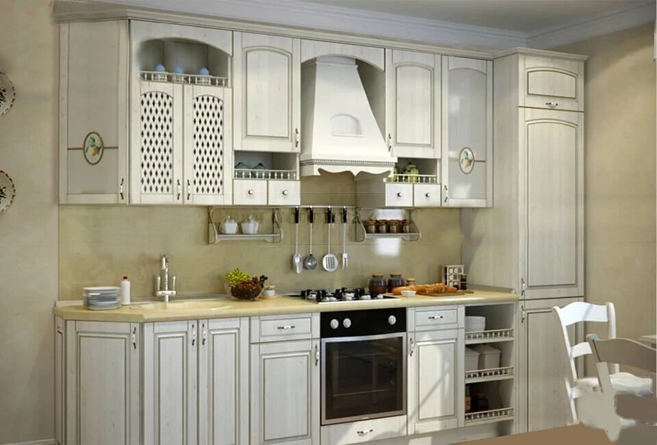 Кухонный гарнитур Патина 011 от компании ExpertMK - производство корпусной мебели - фото 1