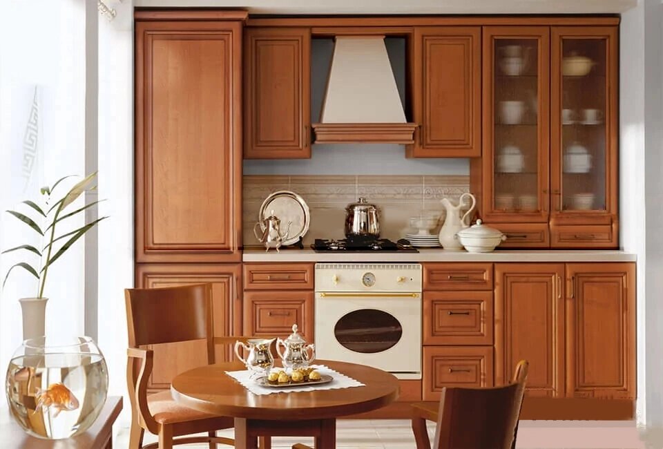 Кухонный гарнитур Патина 021 от компании ExpertMK - производство корпусной мебели - фото 1