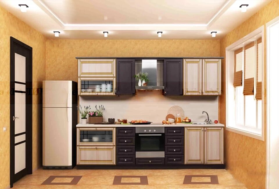 Кухонный гарнитур Патина 023 от компании ExpertMK - производство корпусной мебели - фото 1