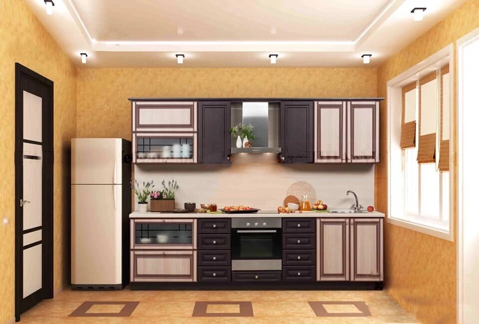 Кухонный гарнитур Патина 024 от компании ExpertMK - производство корпусной мебели - фото 1