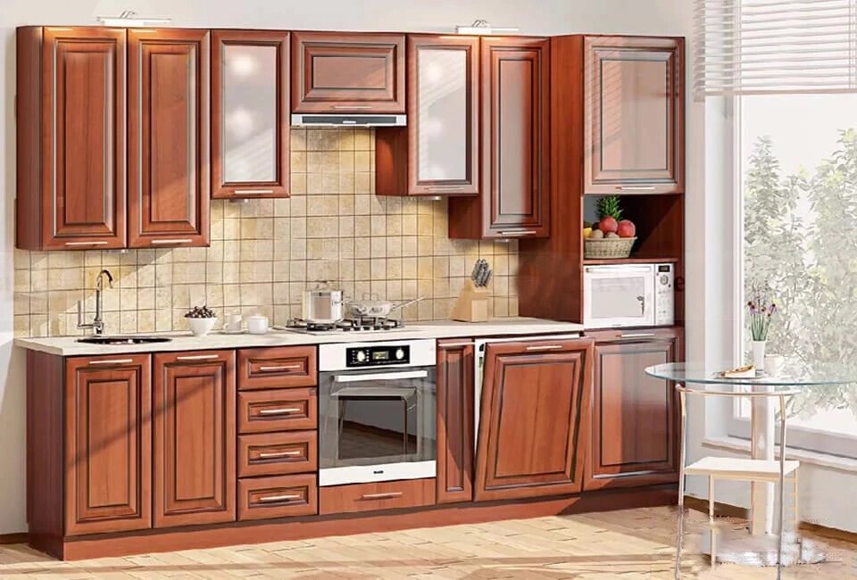 Кухонный гарнитур Патина 046 от компании ExpertMK - производство корпусной мебели - фото 1