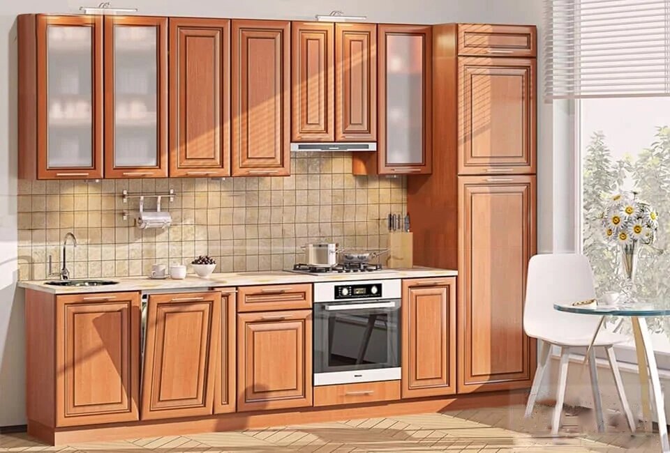 Кухонный гарнитур Патина 048 от компании ExpertMK - производство корпусной мебели - фото 1