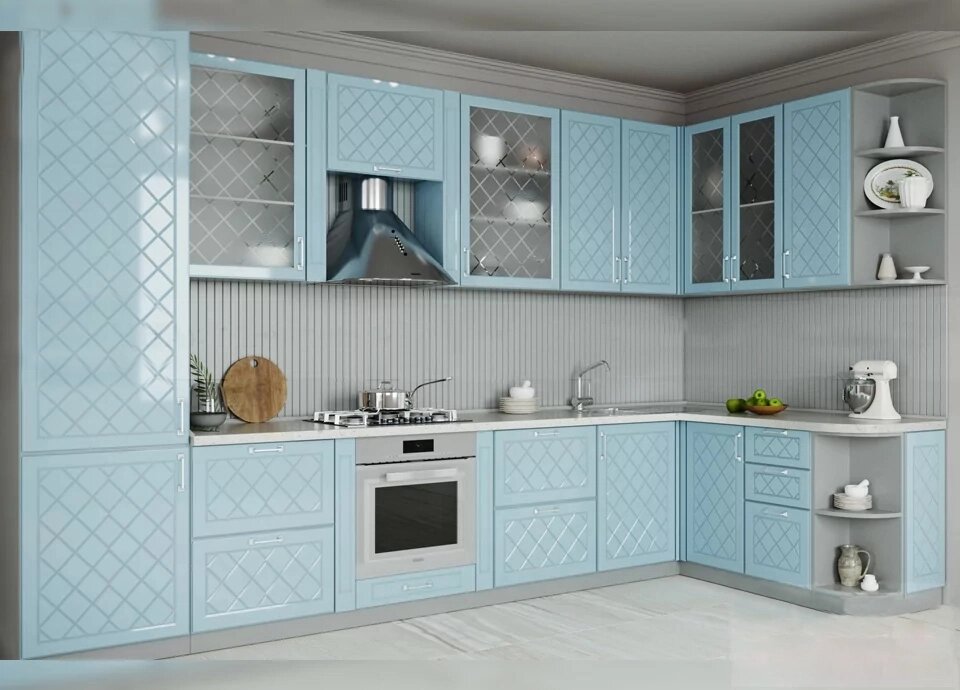 Кухонный гарнитур Тифани МДФ от компании ExpertMK - производство корпусной мебели - фото 1