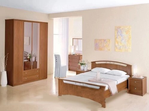 Спальня бетта от компании ExpertMK - производство корпусной мебели - фото 1
