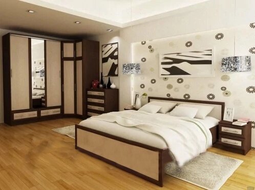 Спальня ИРИНА-3 от компании ExpertMK - производство корпусной мебели - фото 1