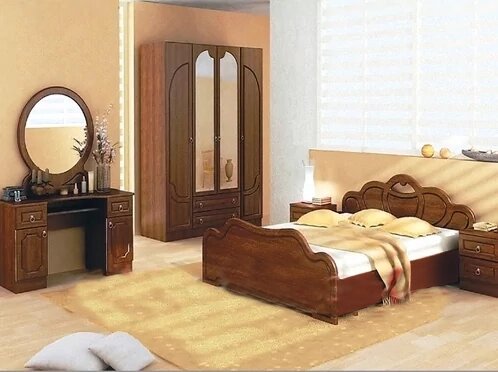 Спальня кет-2 от компании ExpertMK - производство корпусной мебели - фото 1