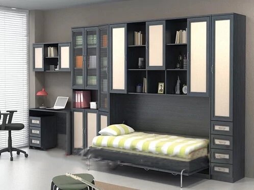 Спальня шкаф-кровать шк-10 от компании ExpertMK - производство корпусной мебели - фото 1