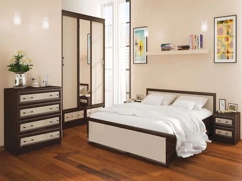 Спальня соломея-2 от компании ExpertMK - производство корпусной мебели - фото 1