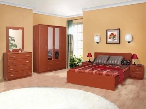 Спальня соня от компании ExpertMK - производство корпусной мебели - фото 1