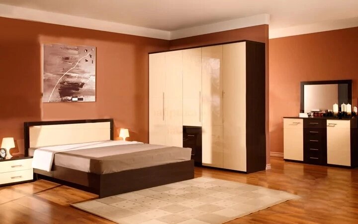 Спальный гарнитур 15 Лдсп от компании ExpertMK - производство корпусной мебели - фото 1
