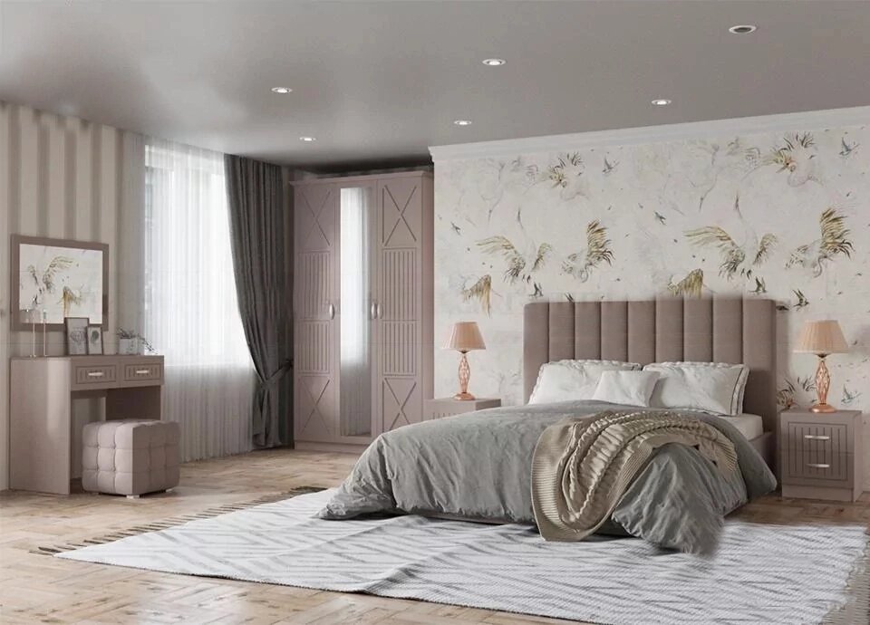 Спальный гарнитур Мальта Патина от компании ExpertMK - производство корпусной мебели - фото 1