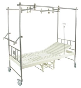 Кровать медицинская ортопедическая F-46 (MM-43) (2 функции) с туалетным устройством