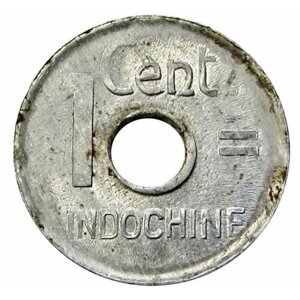 1 цент 1943 Французский Индокитай