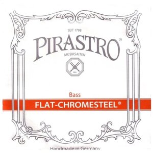 342020 Flat-Chromesteel ORCHESTRA Комплект струн для контрабаса размером 3/4, Pirastro
