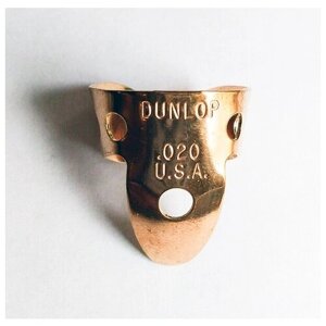 37R. 020 Brass Медиаторы на палец 20шт, латунь, толщина .020, Dunlop