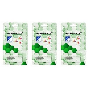 3пакета Удобрение Аминомакс 10 Aminomax 10Антистресс 10мл