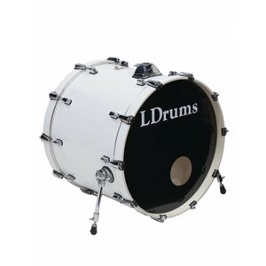 5001011-2016 Бас-барабан 20" x 16", белый, LDrums
