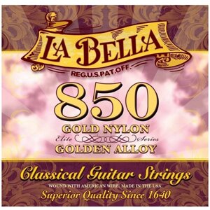 850 Комплект струн для классической гитары La Bella