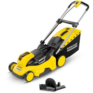 Аккумуляторная газонокосилка KARCHER LMO 36-46 Battery (1.444-472.0), 5 А·ч, без АКБ и ЗУ, 46 см