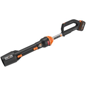 Аккумуляторная воздуходувка бесщеточная WORX WG543E, 20В, 4 АЧ х 1, ЗУ 2А, коробка