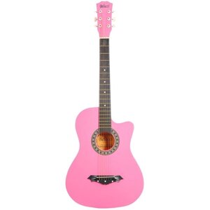 Акустическая гитара Belucci BC3820 PI розовый