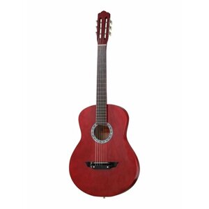 Акустическая гитара, цвет красное дерево, глянец, аккорд ACD-40A-12-MAH