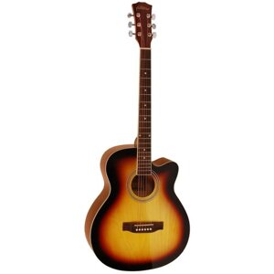 Акустическая гитара Elitaro E4010C SB желтый sunburst