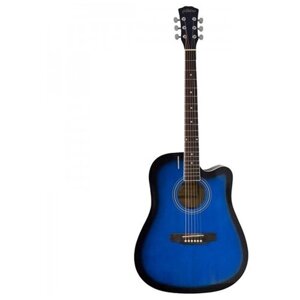 Акустическая гитара Elitaro E4110C BLS голубой