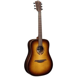Акустическая гитара LAG T-118D BRS натуральный sunburst