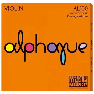 AL100-3/4 Alphayue Комплект струн для скрипки размером 3/4, среднее натяжение, Thomastik