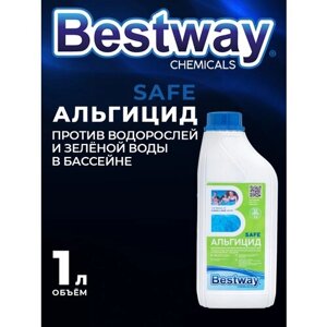 Альгицид непенящийся пролонгированного действия Bestwаy Safe ASP1LBW 1 кг / Химия для бассейна, средство борьбы с водорослями