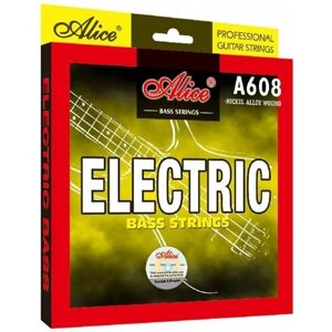 ALICE A608-4L, Light, 40-95-струны для 4-струнной бас-гитары