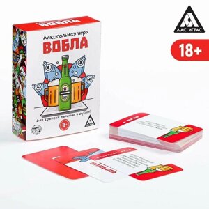 Алкогольная игра "Вобла", 70 карт, 18+