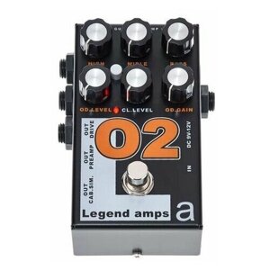 AMT O2 - двухканальный гитарный предусилитель (без БП!