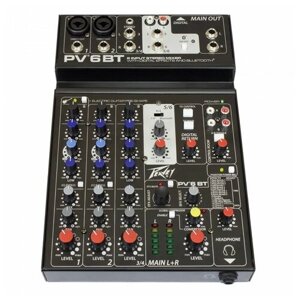 Аналоговый микшер peavey PV 6 BT