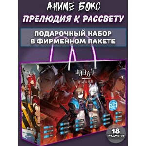 Аниме бокс / Подарочный набор Arknights: Reimei Zensou Аркнайтс: Прелюдия к рассвету 18 предметов