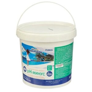 Aqualeon Регулятор pH-минус Aqualeon гранулы, 4 кг