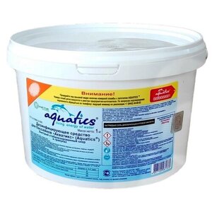 Aquatics Дезинфицирующее средство Aquatics быстрый хлор гранулы, 1 кг