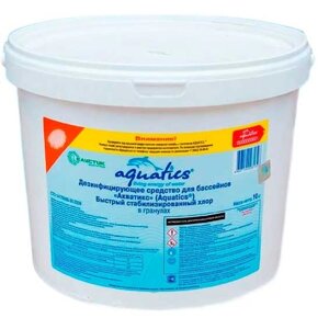 Aquatics (Каустик) хлор быстрый гранулы, 10 кг