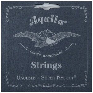 Aquila SUPER nylgut 100U струны для укулеле сопрано (high G-C-E-A).