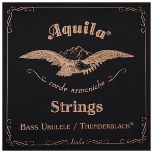 Aquila Thunderblack 147u струны для бас укулеле (b-e-a-d-g)