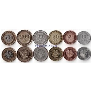 Армения Набор из 6 монет 2003 - 2004 г
