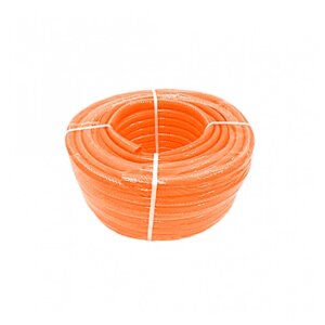 "Армированный поливочный шланг"50 метров, 3/4 дюйма, оранжевый цвет