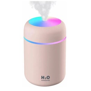 Аромадиффузор-ночник Humidifier H2O, розовый