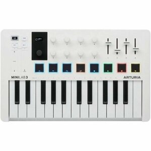 Arturia MiniLAB 3 25 клавишная MIDI-клавиатура - пэд-контроллер