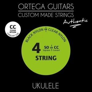 Authentic Комплект струн для концертного укулеле, Ortega UKA-CC