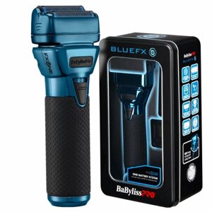 BaByliss FXONE BlueFX Limited Edition Черно-синяя бритва со сменной батареей и двойной сеткой (FX79FSBL) шейвер
